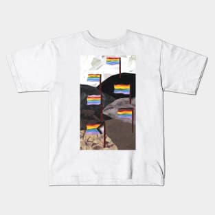 The Pride Flag Evolution Kids T-Shirt